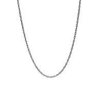 Stainless Steel Wheat Chain Double Clasp Necklace - 24.0 inches