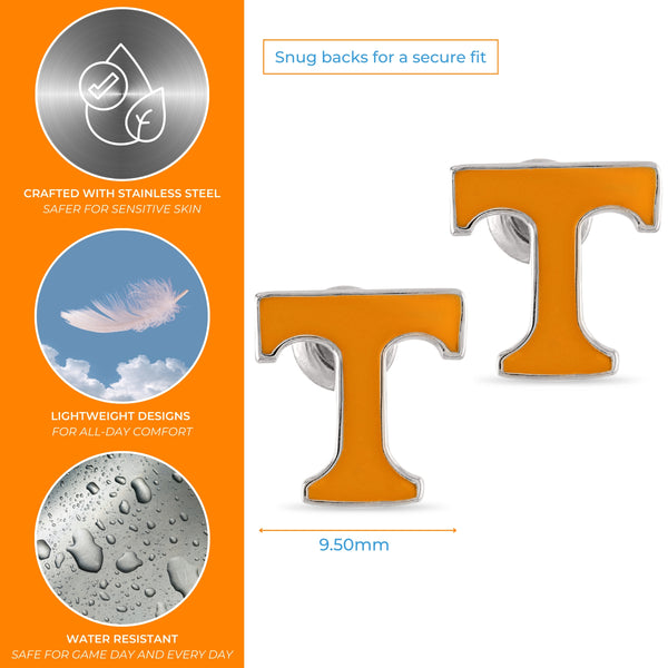 Tennessee Vols 3-Pair Earring Set