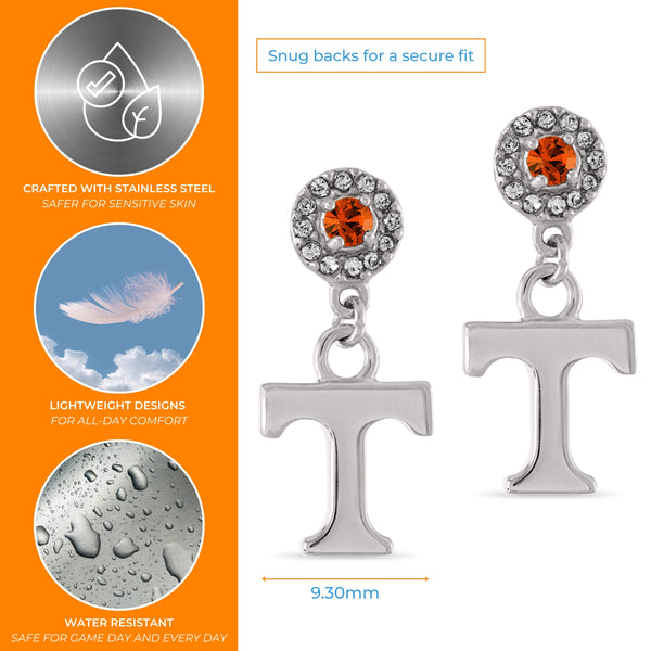 Tennessee Vols 3-Pair Earring Set