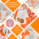 Tennessee Vols Gold Dipped Charm Necklace