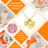 Tennessee Paperclip Chain Charm Necklace