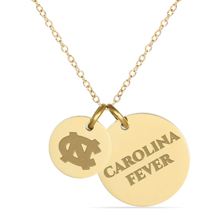 Clemson 18K Gold Plated Charm Necklace