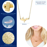 Michigan UP Necklace - Gold