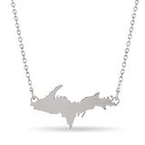 Michigan UP Necklace - Stainless Steel