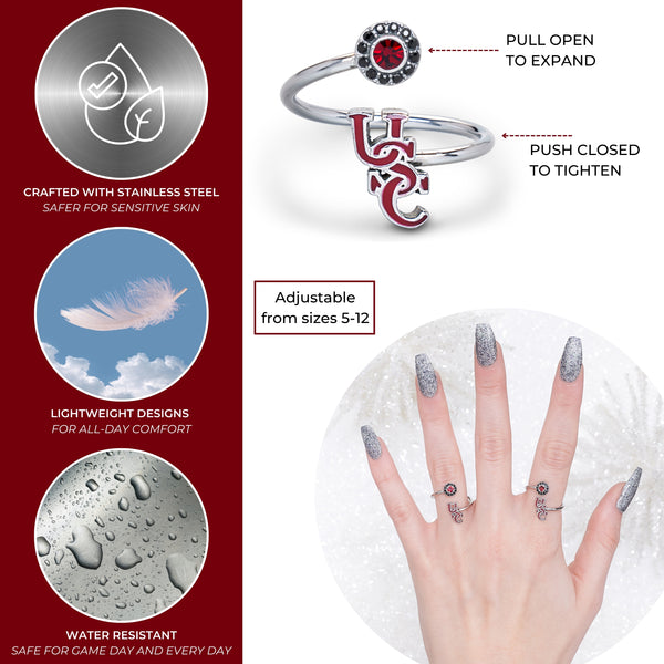 South Carolina Adjustable Ring