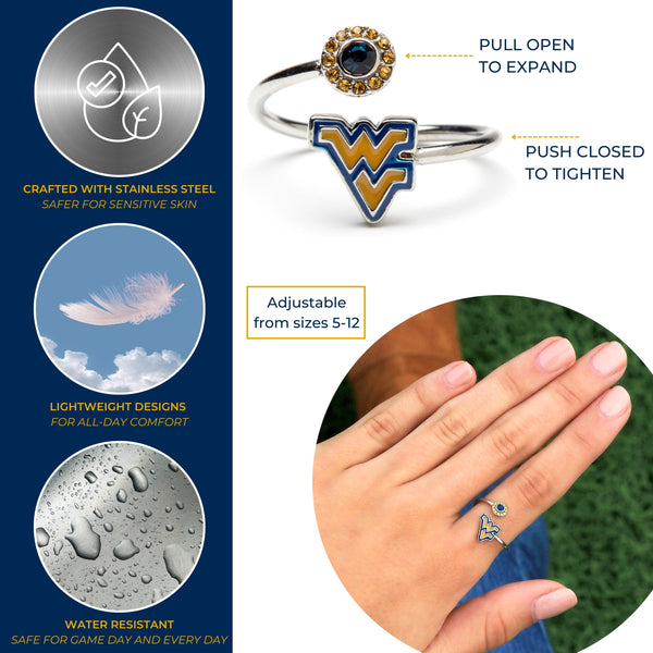 West Virginia Adjustable Ring