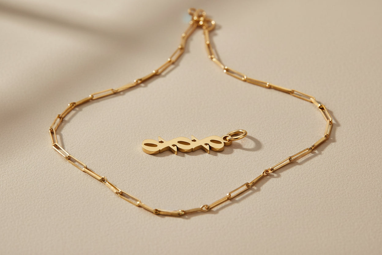 xoxo-necklace-paperclip