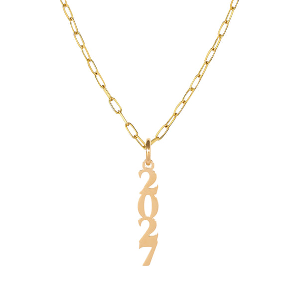 2027 Paperclip Necklace