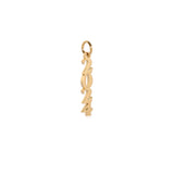Year Charms - 18K Gold Coated Stainless Steel