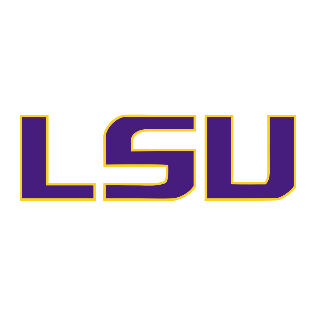 LSU Tigers School Logo