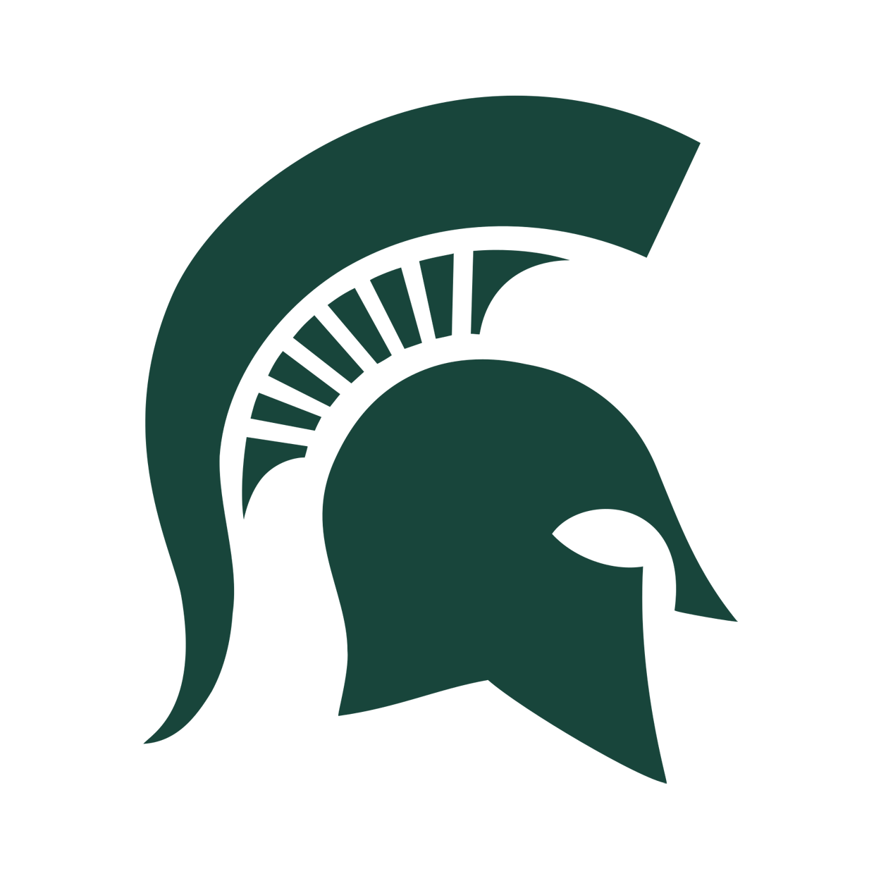 Michigan State Spartans School Logo