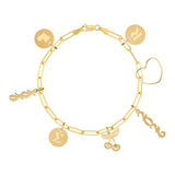 Paperclip Bracelet 18K Gold Plated Stainless Steel