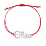 Ohio State Script Ohio Cord Bracelet