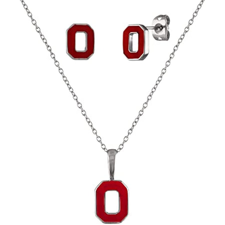 OSU Script Ohio State Cutout Necklace