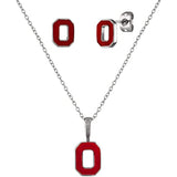 Ohio State Petite Block O Jewelry Set