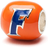 Florida Bead Charm - Orange 2-Sided Logo
