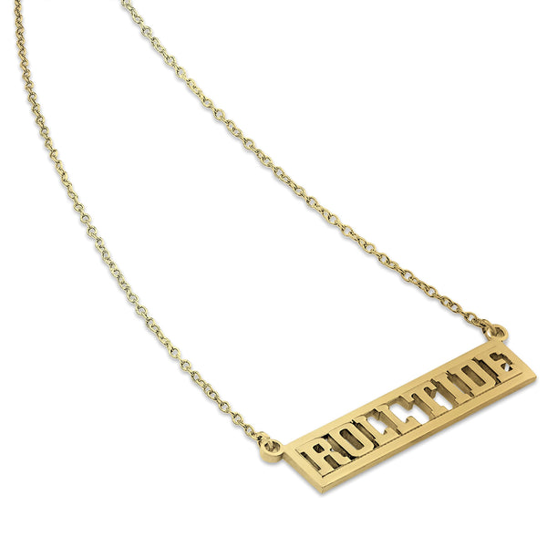 Alabama ROLL TIDE 18K Gold Plated Necklace
