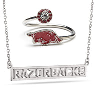 Arkansas Razorbacks Jewelry Gift Set