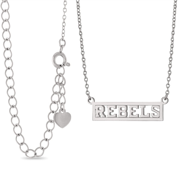 Ole Miss Rebels Script Necklace + Ring Set