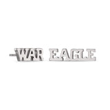 Auburn WAR EAGLE Script Studs