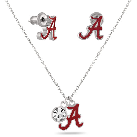 Alabama Crimson Tide Crystal Jewelry Set
