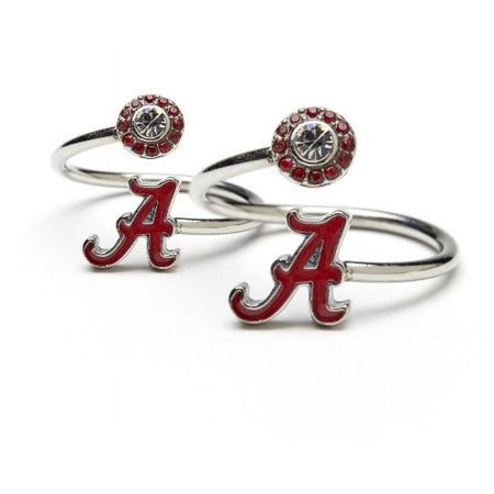 Alabama A Crystal Drop Earrings