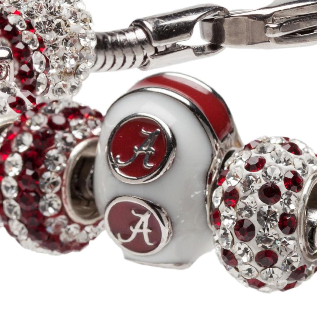Beaded Blondes University of Alabama Logo Reversible Bead Bracelets-Many Options