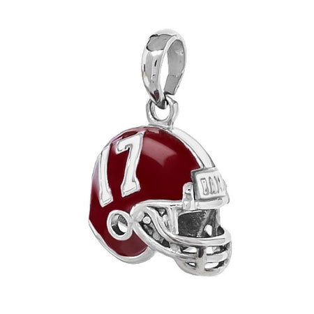 Alabama Crimson Tide Football Helmet Necklace
