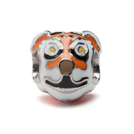 Clemson Bead Charm - Tiger Mascot