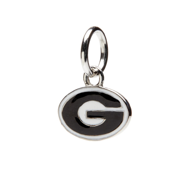 Georgia Charm Pendant - Black G Logo