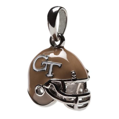 Georgia Tech Football Helmet Charm Pendant