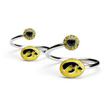 Gift Set-Iowa Hawkeyes One for You and One for Me Rings