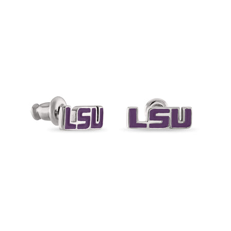 LSU Geaux Tigers! Earring and Necklace Set