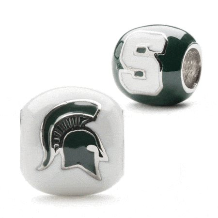Michigan State Spirit Bangle - 'Spartans Will.'
