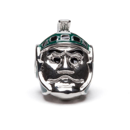 MSU Sparty Charm Pendant Necklace