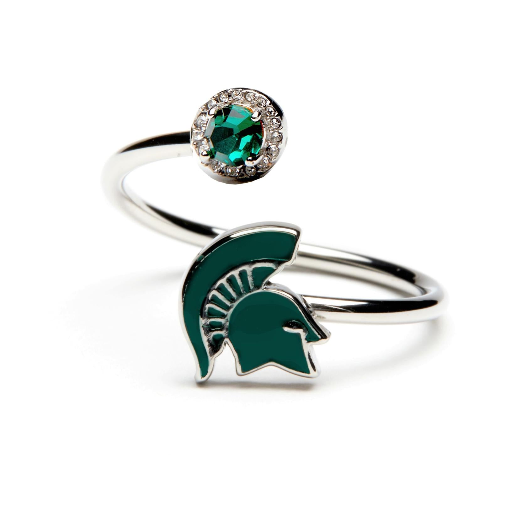 Michigan State University Spartans Helmet Ring - MSU Jewelry