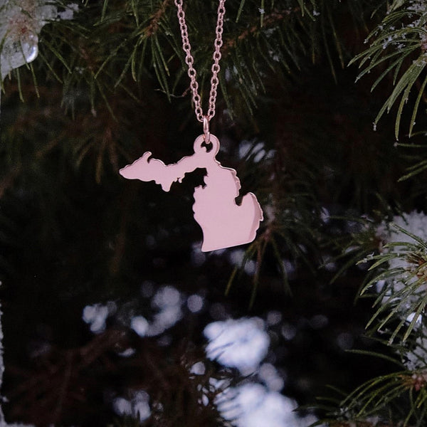 Michigan Necklace - Copper