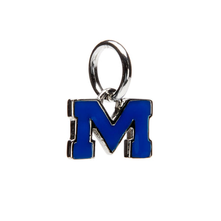 Ole Miss Red M Pendant Necklace