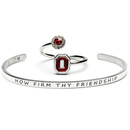 Gift Set- OSU Buckeyes One for You and One for Me Rings