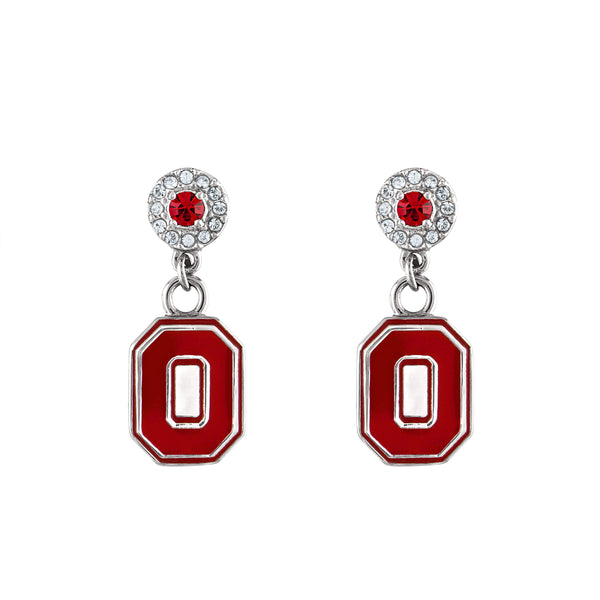 Ohio State University Earrings Set