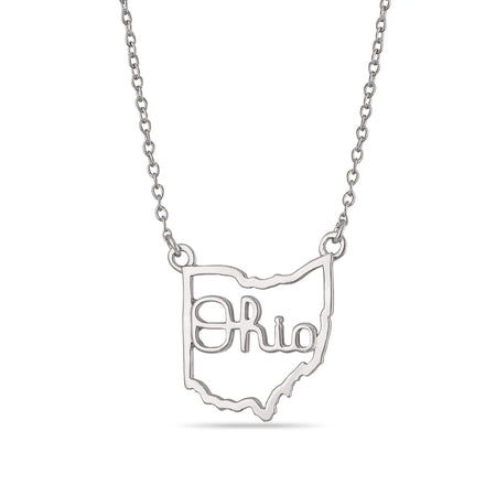 Ohio State Script Ohio Necklace