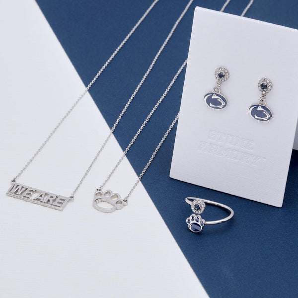 Penn State Necklace and Drop Earring Set