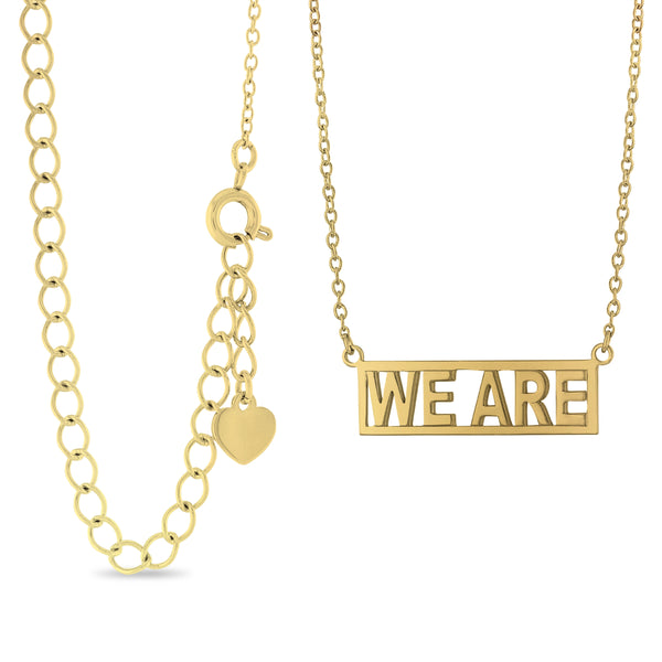 Penn State WE ARE Gold Plated Necklace