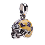 LSU Football Helmet Charm Pendant