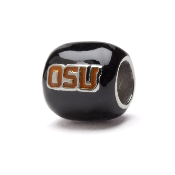 OSU Beavers Bead Charm - Black and Orange