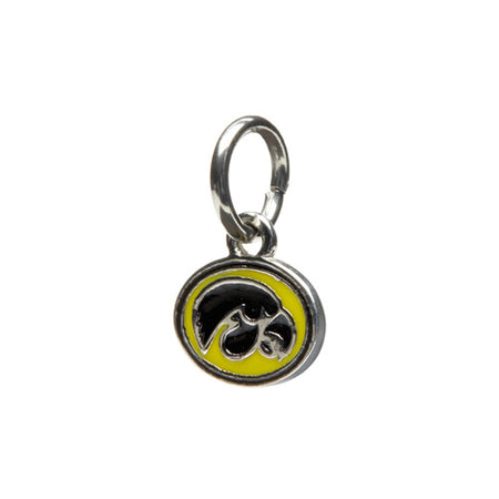 Iowa Hawkeyes Coin Charm Necklace - 18K Gold Dipped