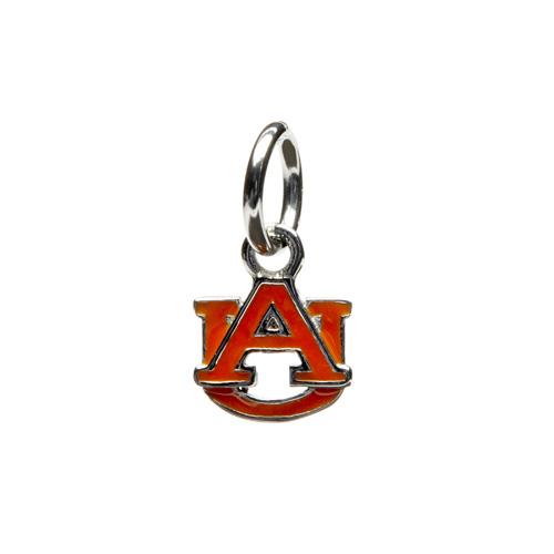 Auburn University Orange AU Dangle Charm