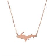 Upper Peninsula Necklace - Copper