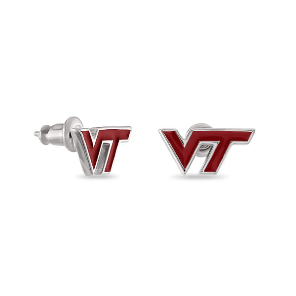 Virginia Tech VT Logo Studs