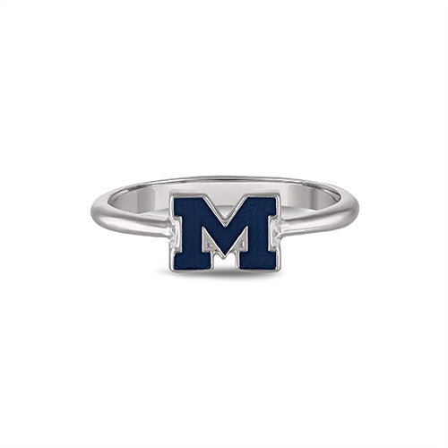 Michigan Silver Class Ring